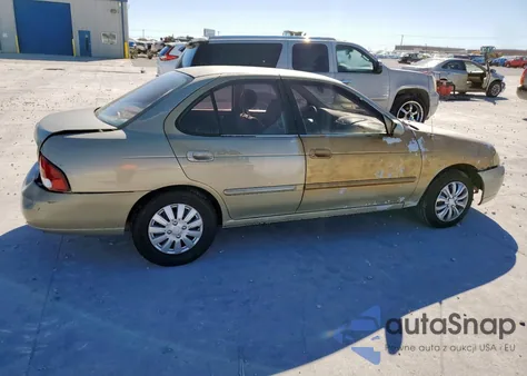 2000 Nissan Sentra Base z USA, uszkodzony, nr VIN 3N1CB51D5YL331082